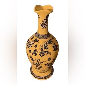 Vintage Harvey’s Bristol blue & white Coalport Chintz pattern 9” decanter